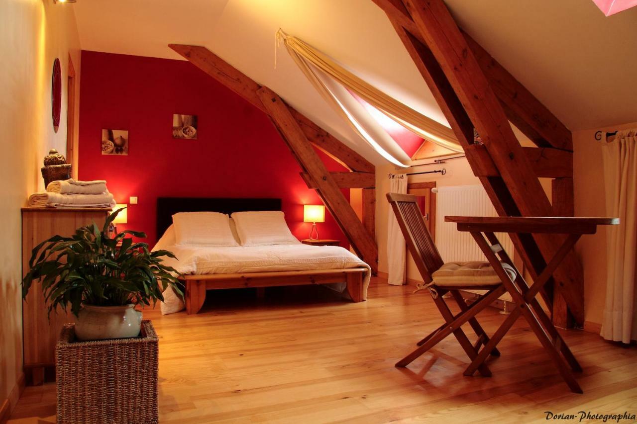 La Pierre Trouee Chambre D'Hotes Châteauneuf-de-Randon Dış mekan fotoğraf